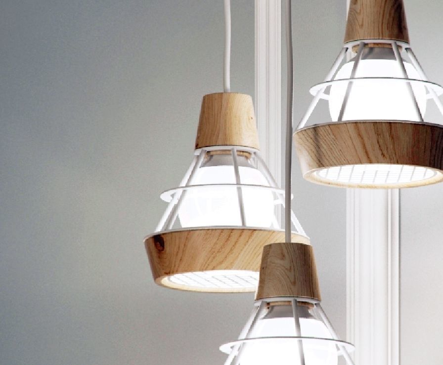 Hanging lamp Romatti Trio 3D model_3