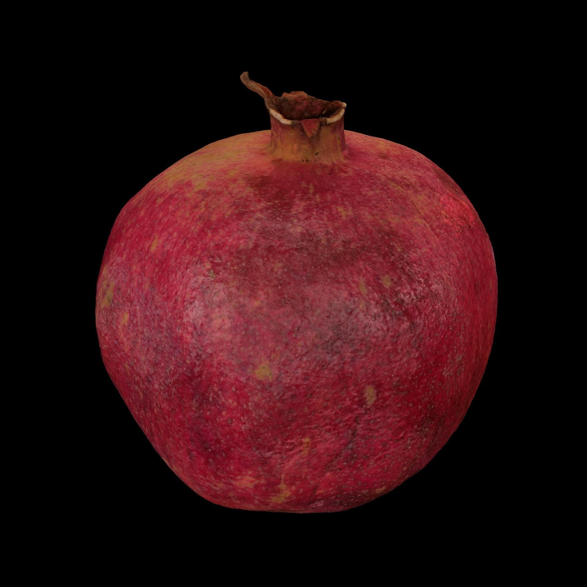 Garnet fruit 3D model_7