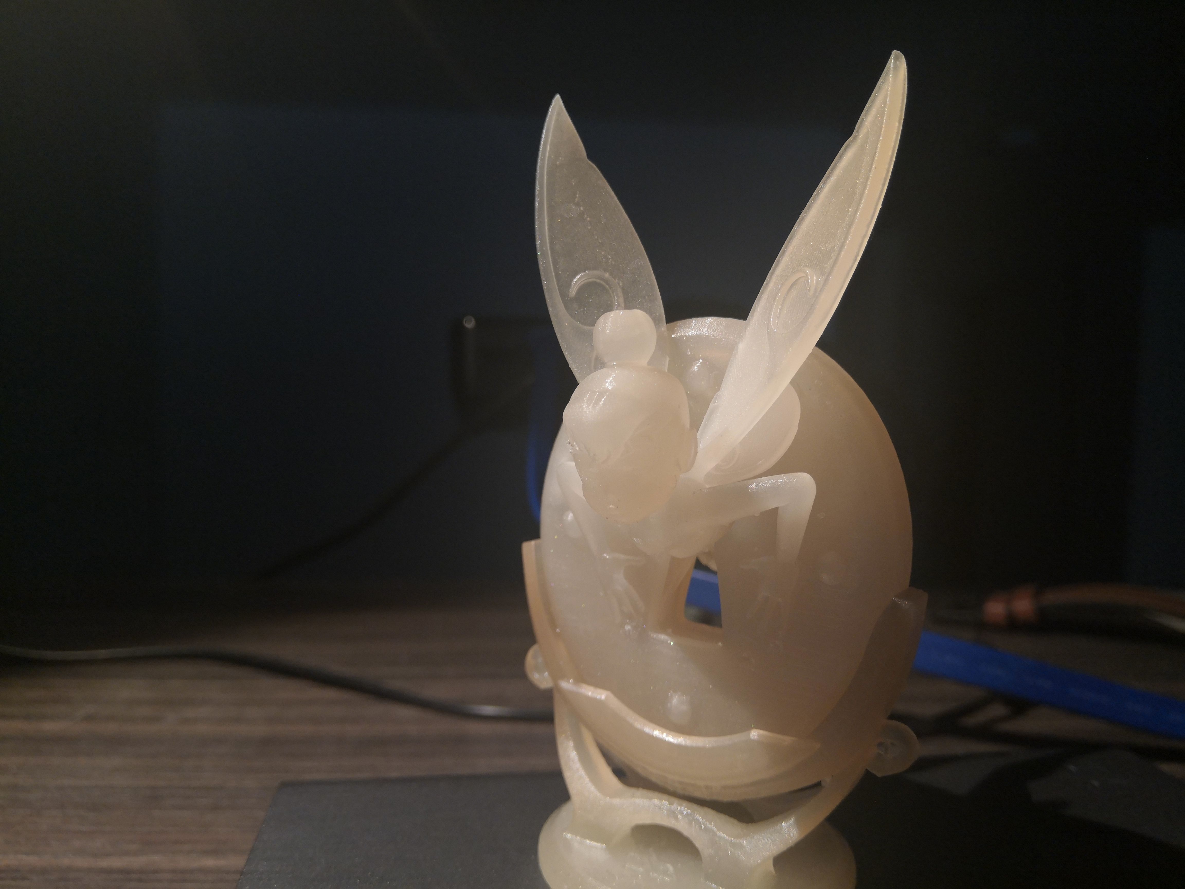 Tinkerbell Stuck in Keyhole 3D print model_10