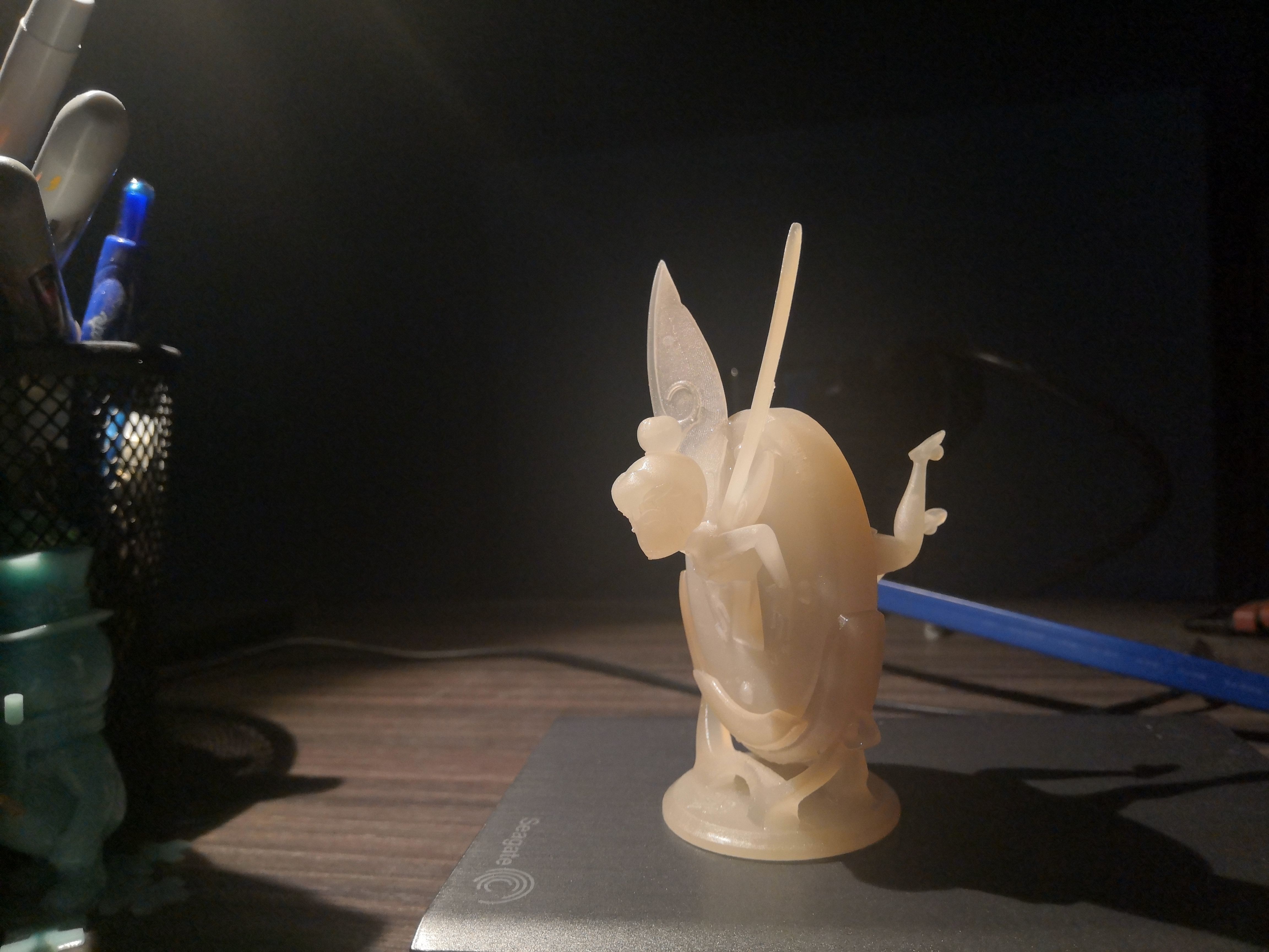 Tinkerbell Stuck in Keyhole 3D print model_12