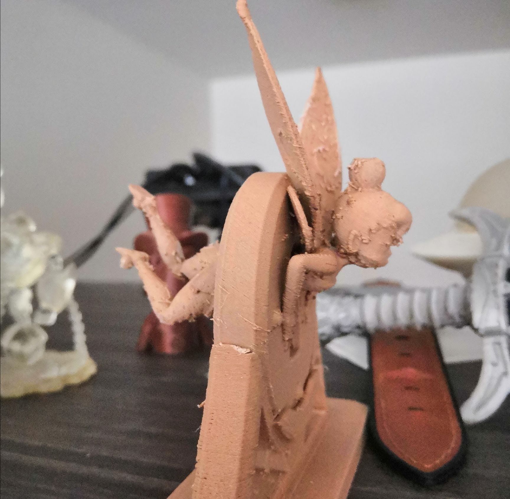 Tinkerbell Stuck in Keyhole 3D print model_9