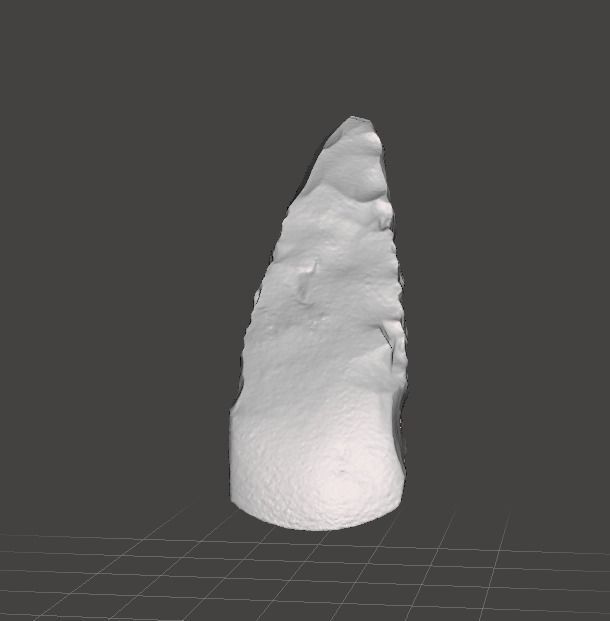 500 000 years old Acheulean hand-axe 3D model_5