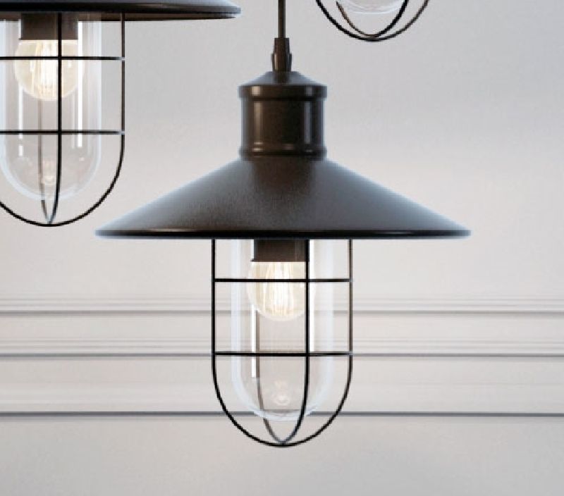 Hanging lamp Romatti Castle color 3D model_1