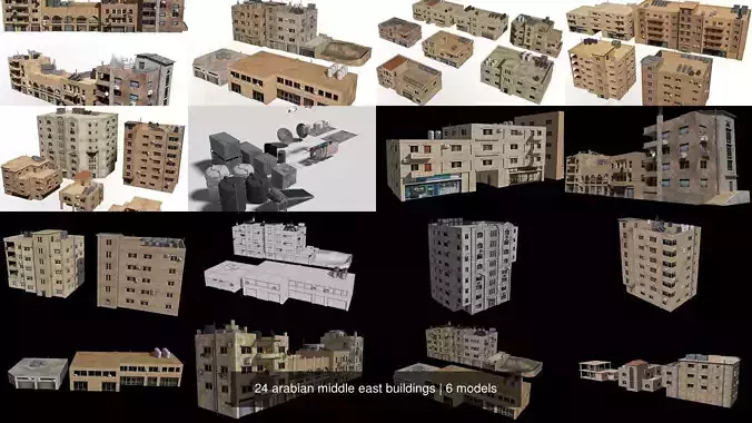 24 arabian middle east buildings
