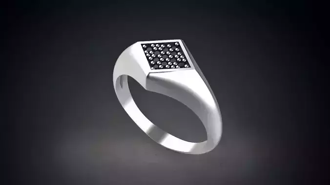 Man ring signet