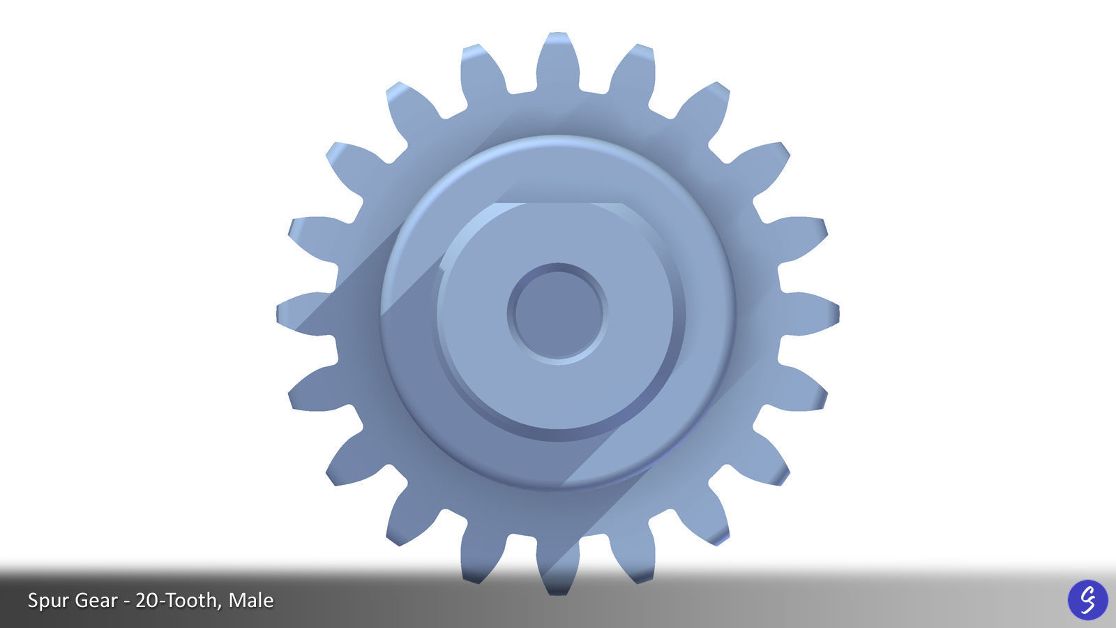 Configurable Multi-Stage Parallel Gearbox 3D print model_75