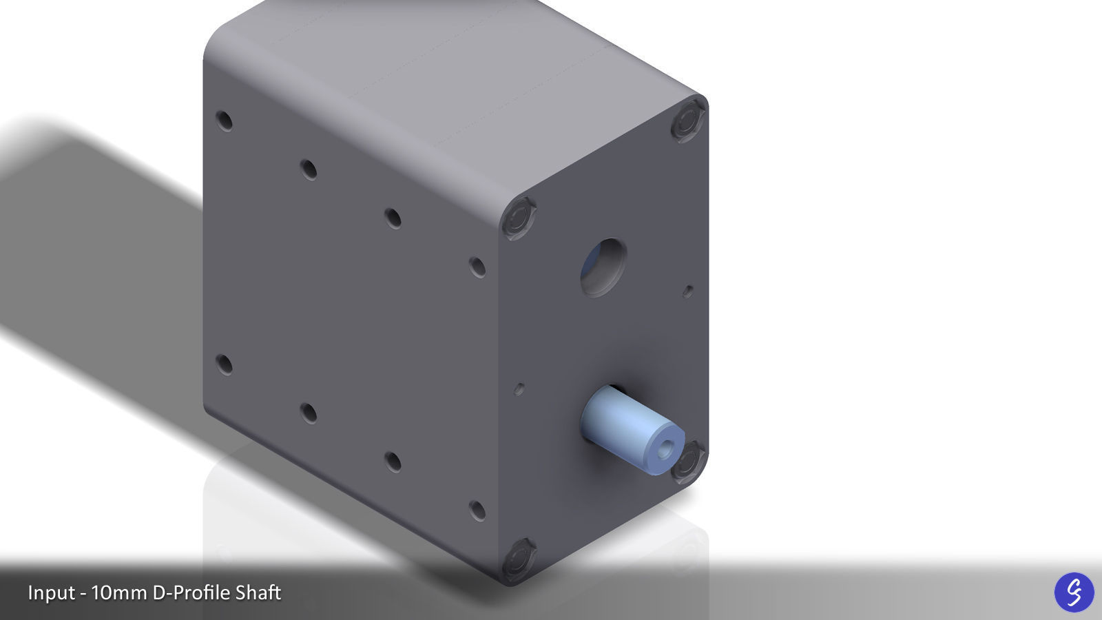 Configurable Multi-Stage Parallel Gearbox 3D print model_53