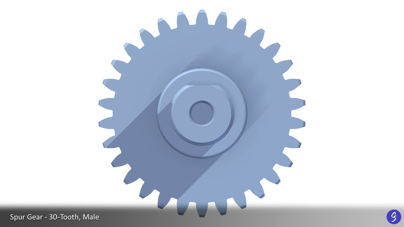 Configurable Multi-Stage Parallel Gearbox 3D print model_79