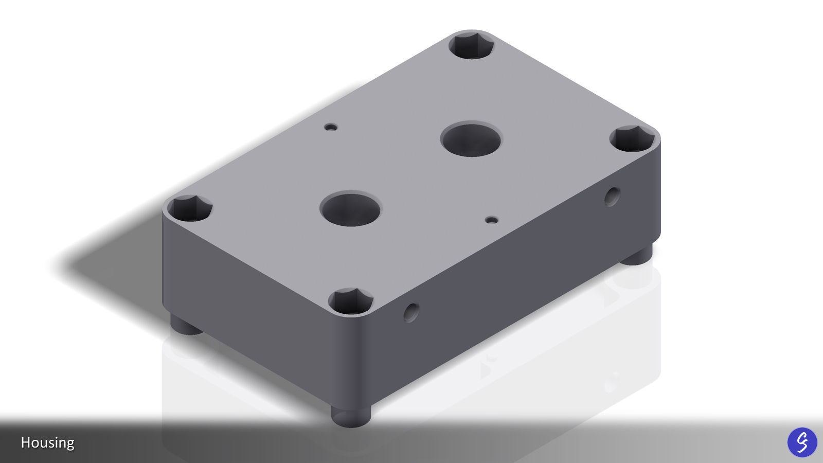 Configurable Multi-Stage Parallel Gearbox 3D print model_61