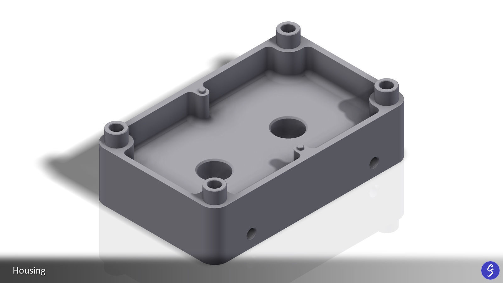 Configurable Multi-Stage Parallel Gearbox 3D print model_60