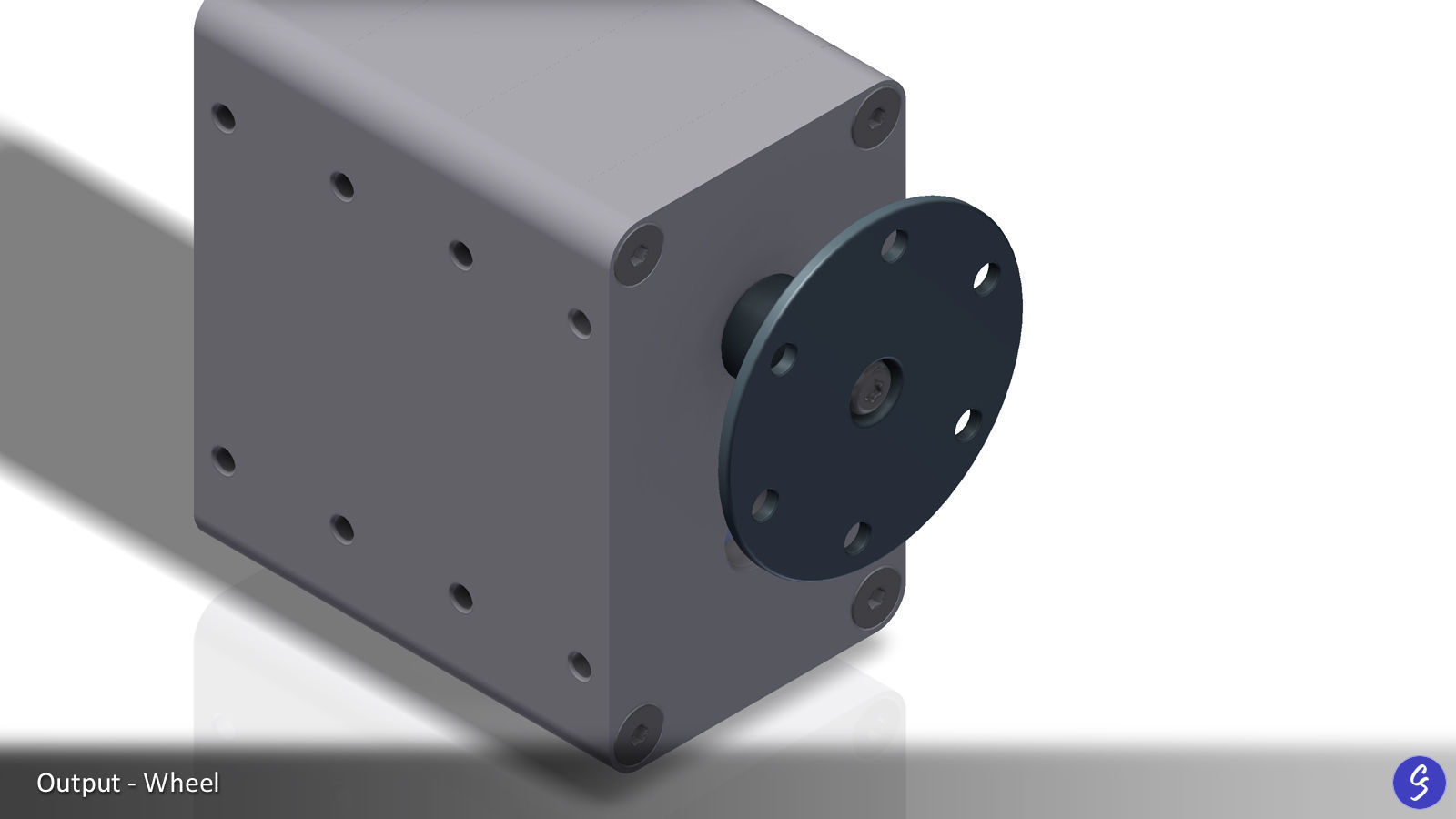 Configurable Multi-Stage Parallel Gearbox 3D print model_56