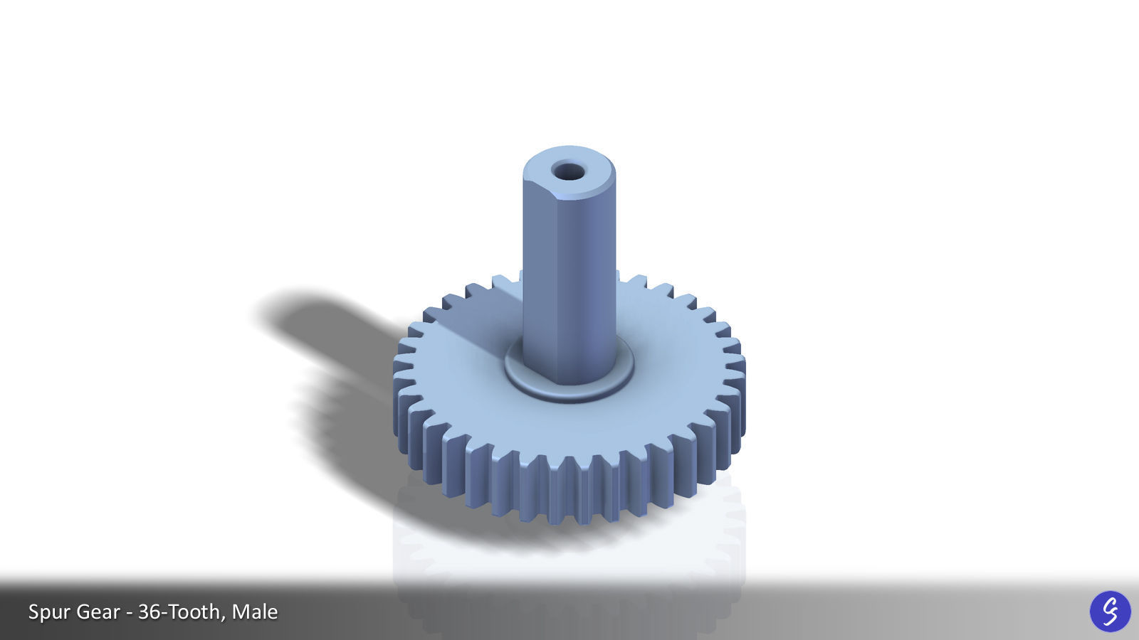 Configurable Multi-Stage Parallel Gearbox 3D print model_80