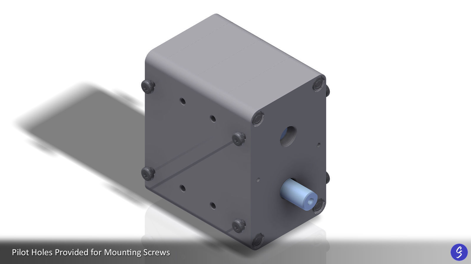 Configurable Multi-Stage Parallel Gearbox 3D print model_59