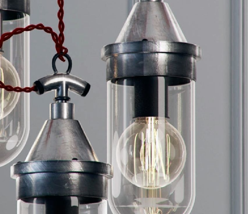 Hanging lamp Romatti Pack 3D model_2