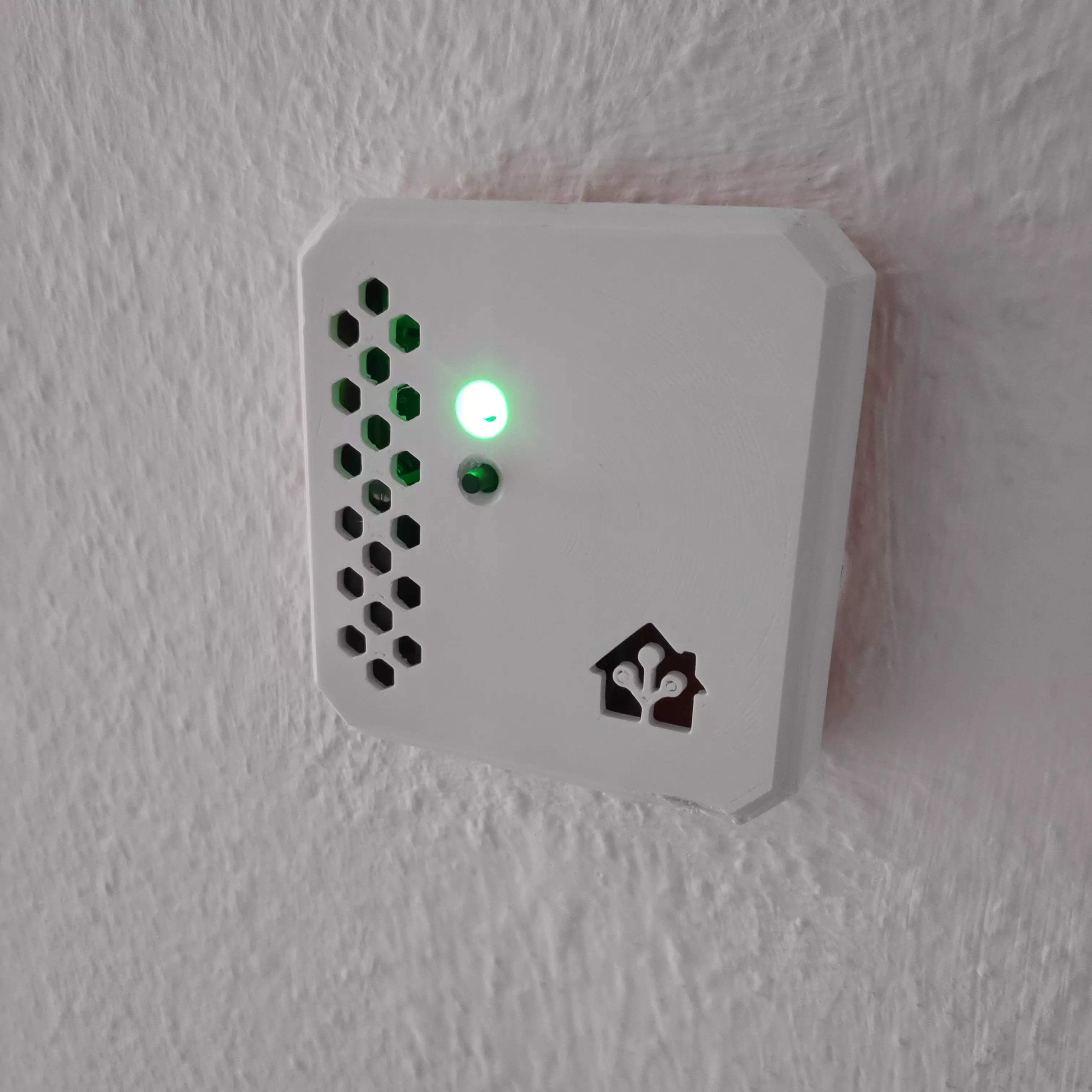 Homeassitant Sonoff Basic BME280 Dallas flush box mount 3D print model_0