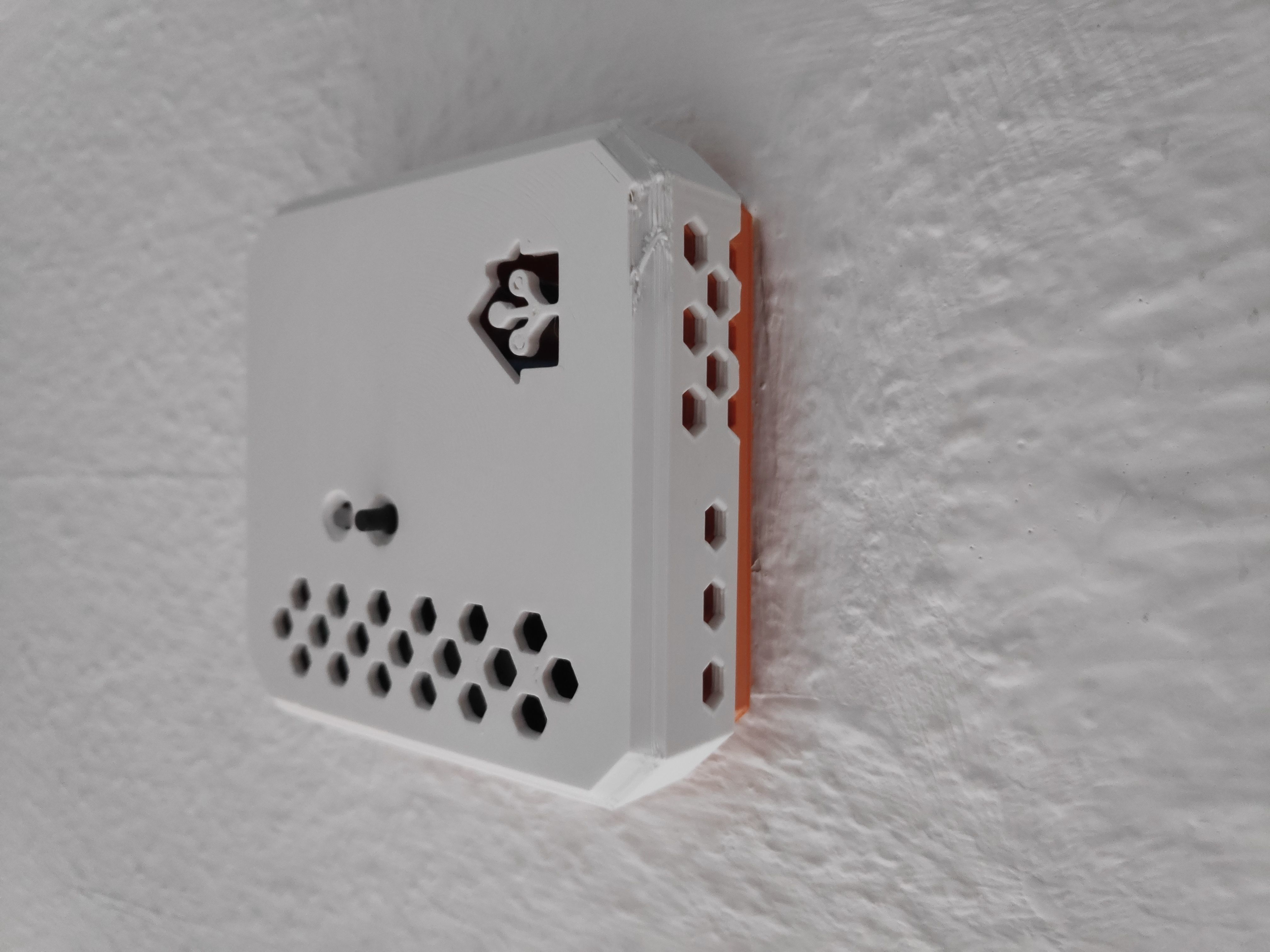 Homeassitant Sonoff Basic BME280 Dallas flush box mount 3D print model_9