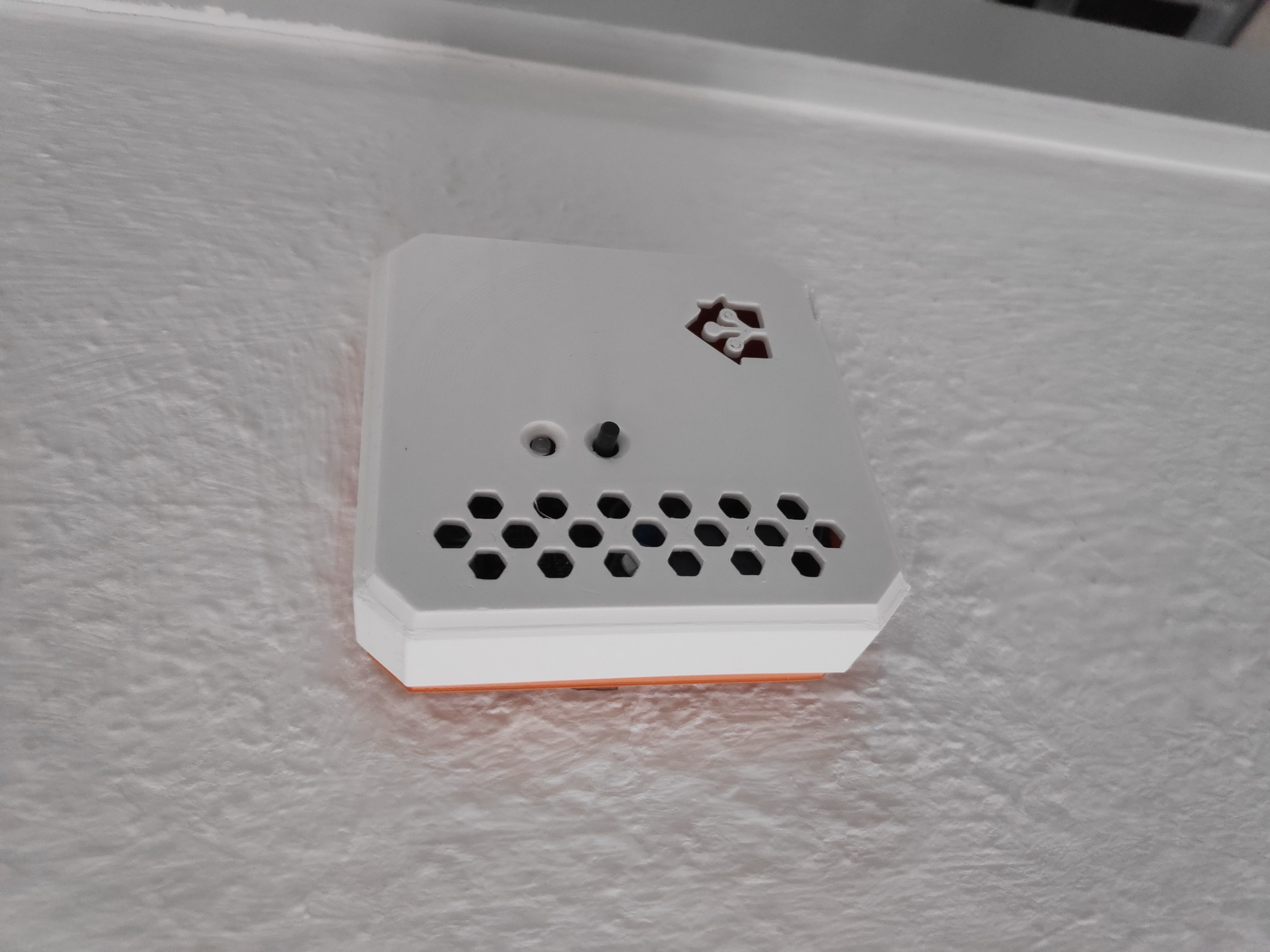 Homeassitant Sonoff Basic BME280 Dallas flush box mount 3D print model_6