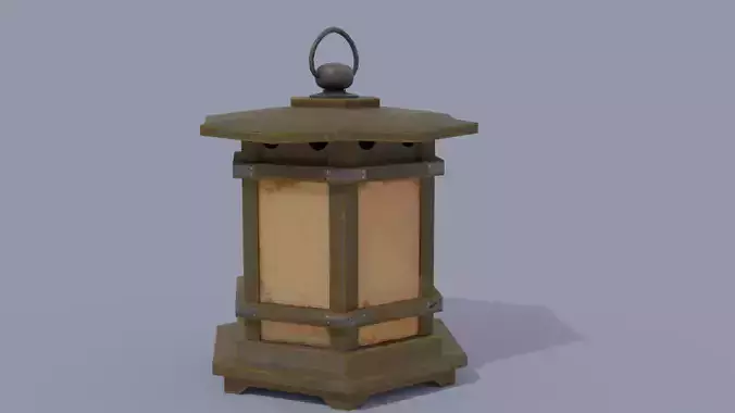 Shoji Wooden Lamp