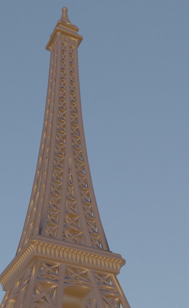 Eiffel Tower  3D model_6