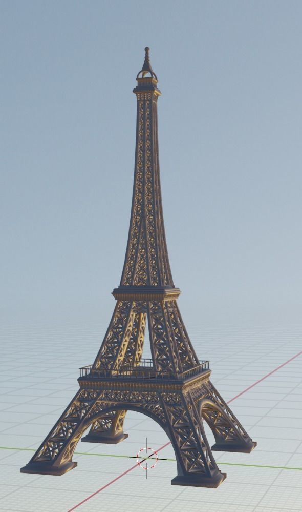 Eiffel Tower  3D model_5