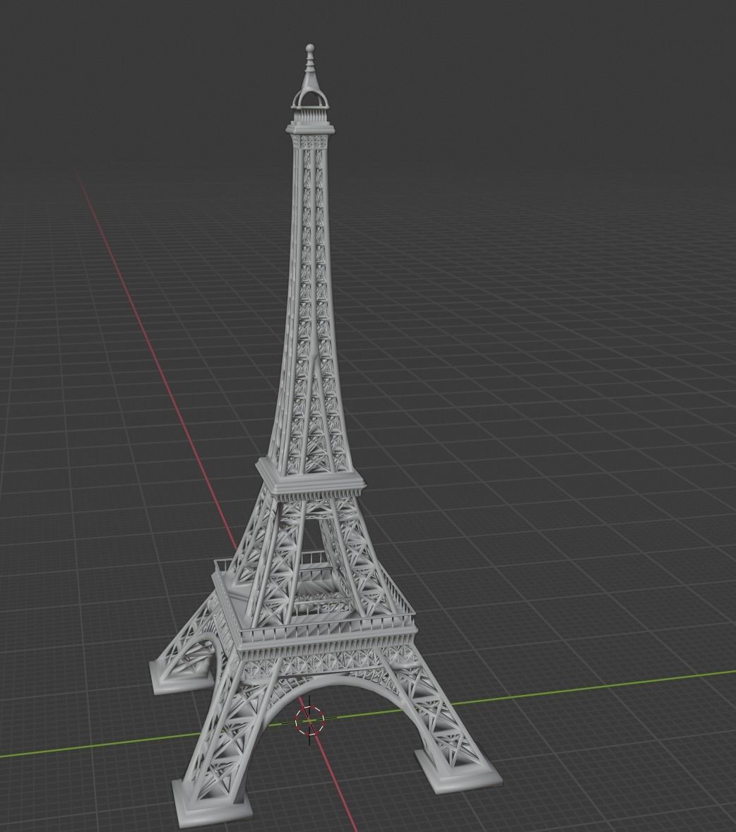 Eiffel Tower  3D model_2