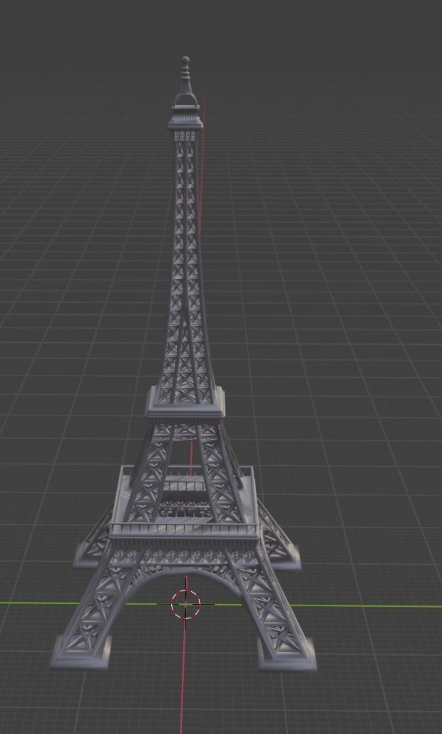 Eiffel Tower  3D model_3