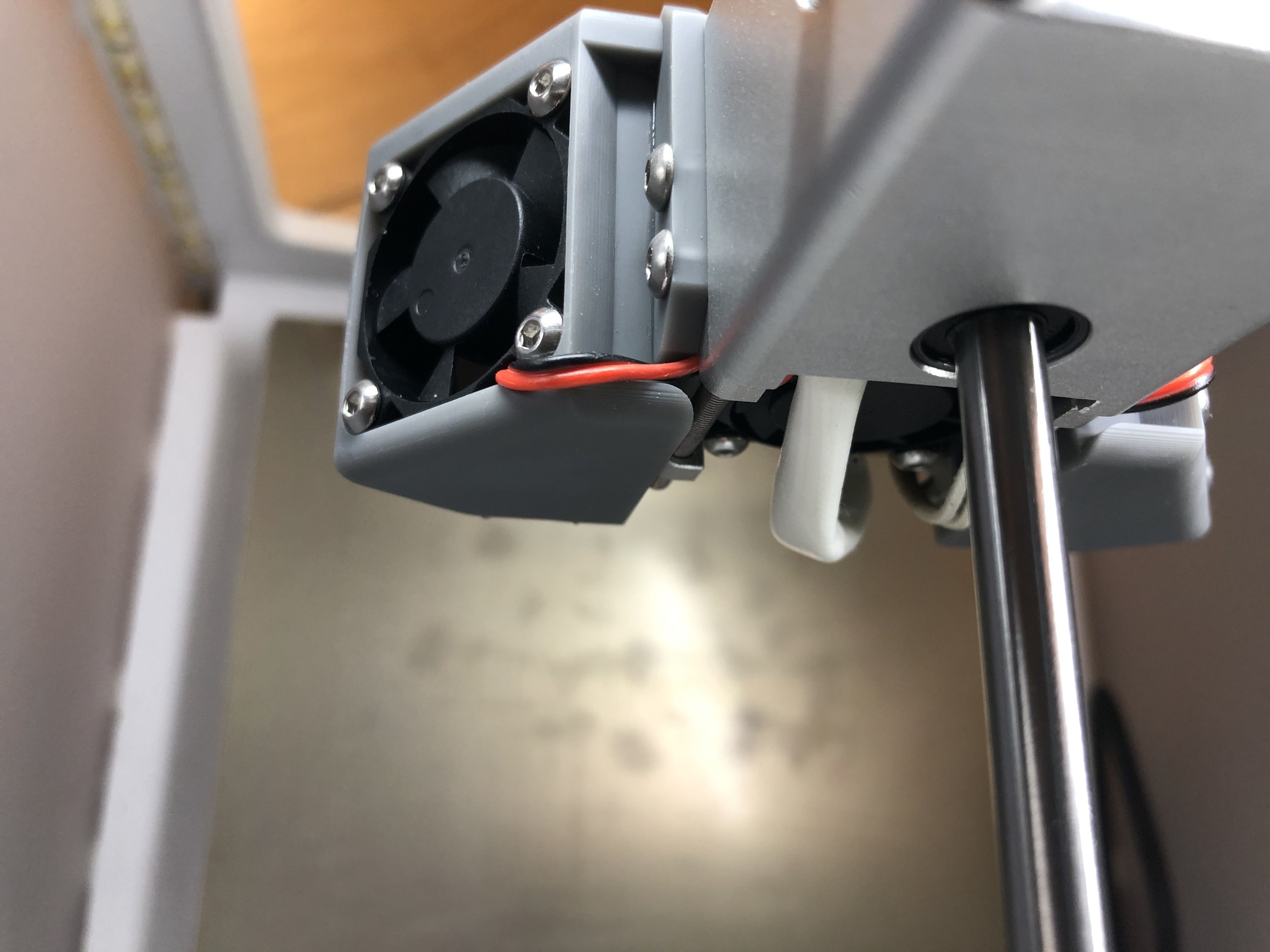 Ultimaker 2 fan casing extruder 3D print model_10