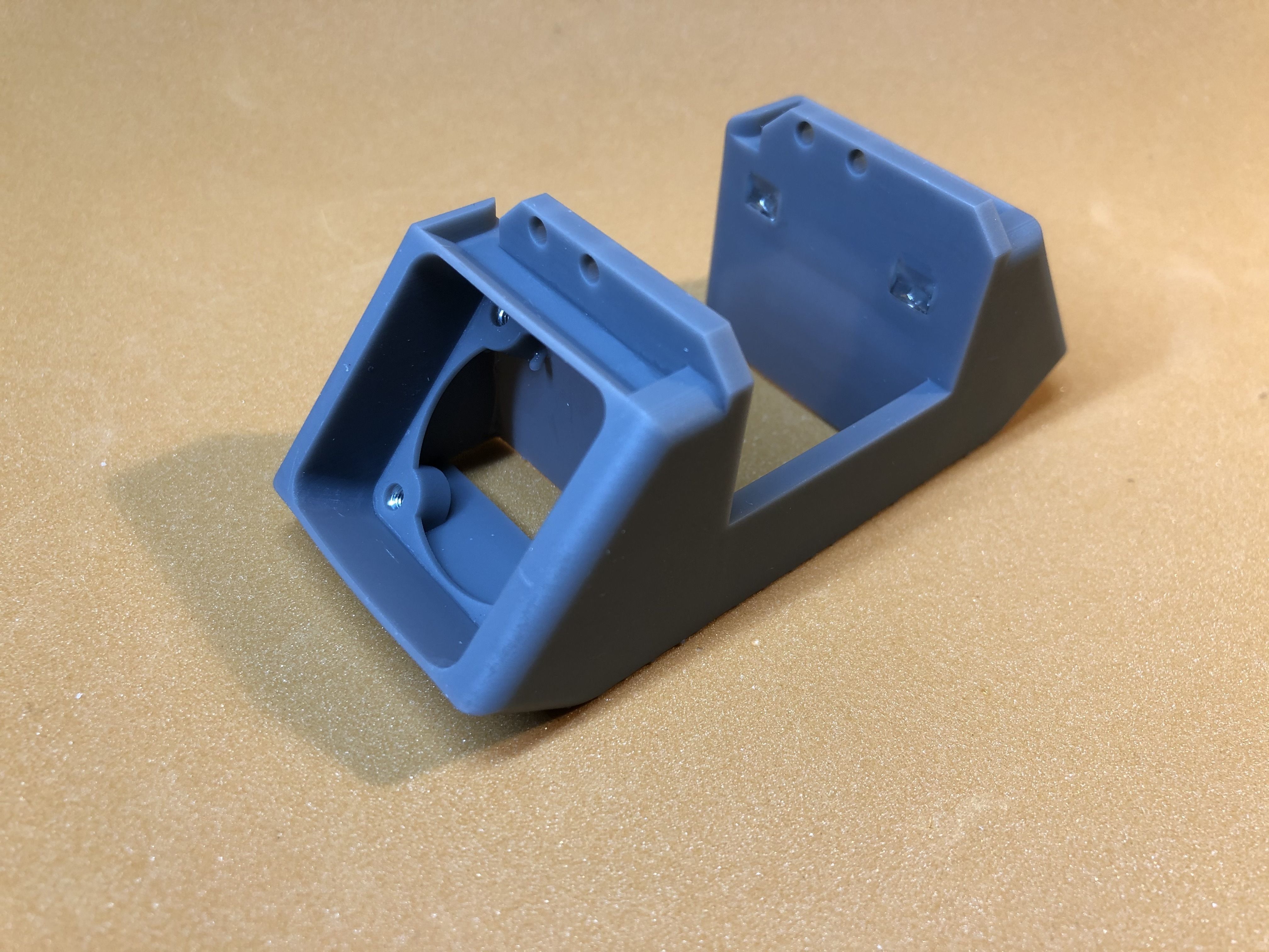 Ultimaker 2 fan casing extruder 3D print model_7