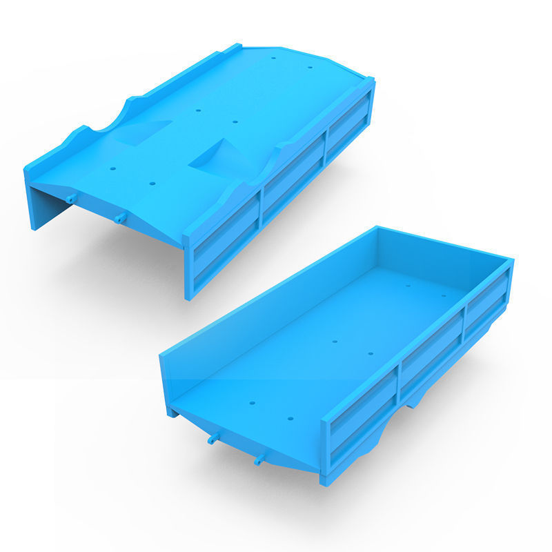 Trailer plastic toy 3D print model_18