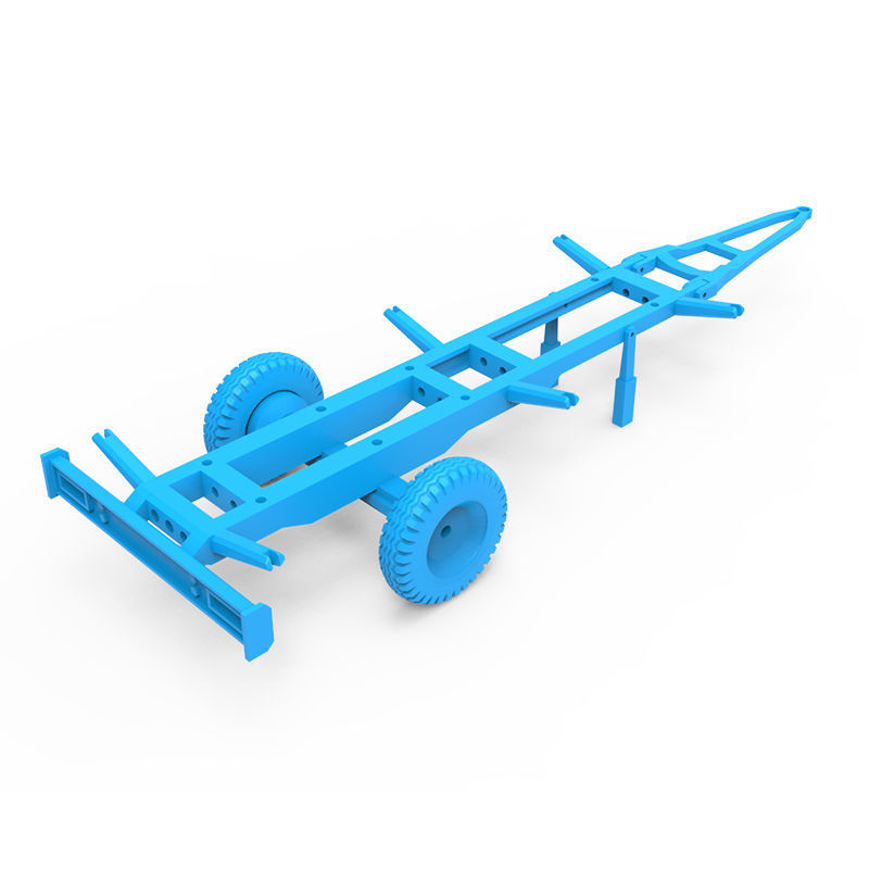 Trailer plastic toy 3D print model_17