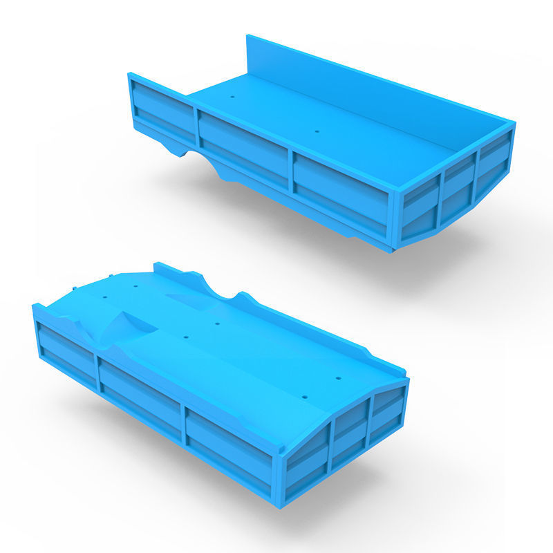 Trailer plastic toy 3D print model_19