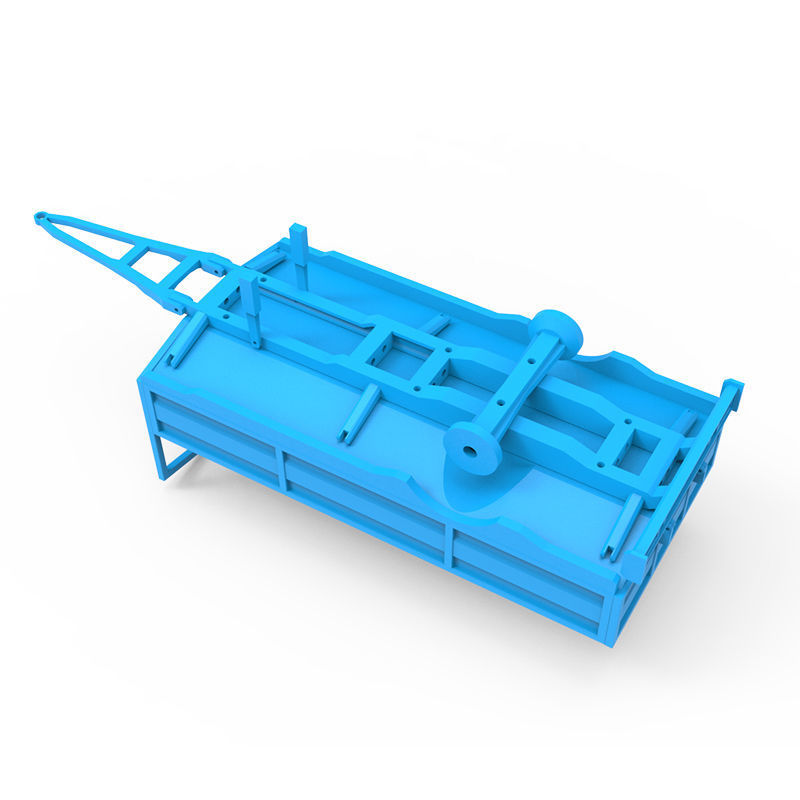 Trailer plastic toy 3D print model_14