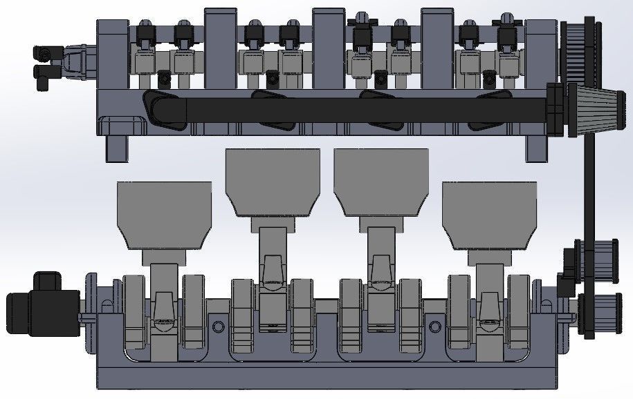 3D Printable Inline 4 Car Engine Model 3D print model_5