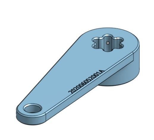 IH CUB CADET MODIFIED STEERING KNUCKLE 3D print model_3