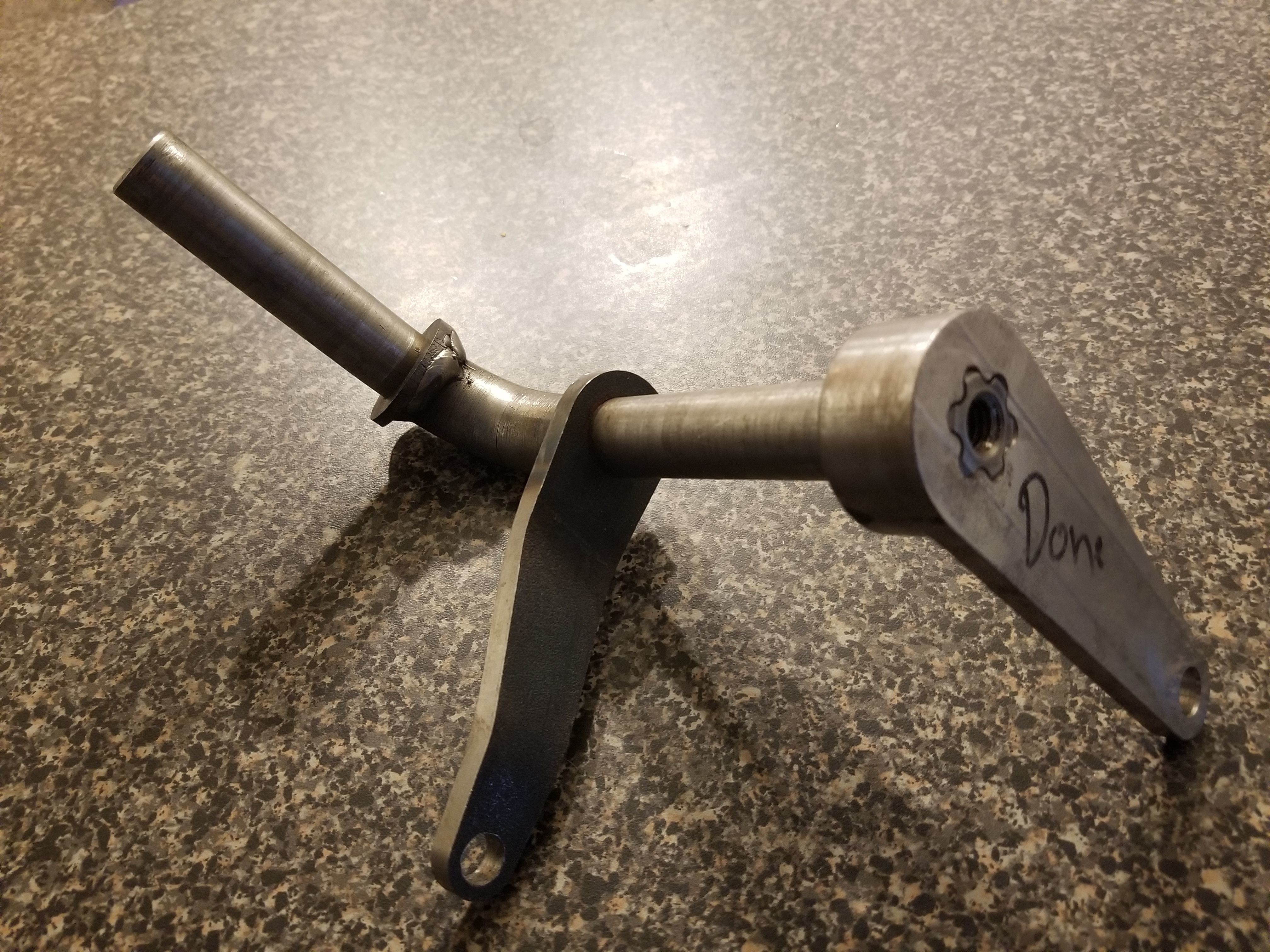 IH CUB CADET MODIFIED STEERING KNUCKLE 3D print model_5