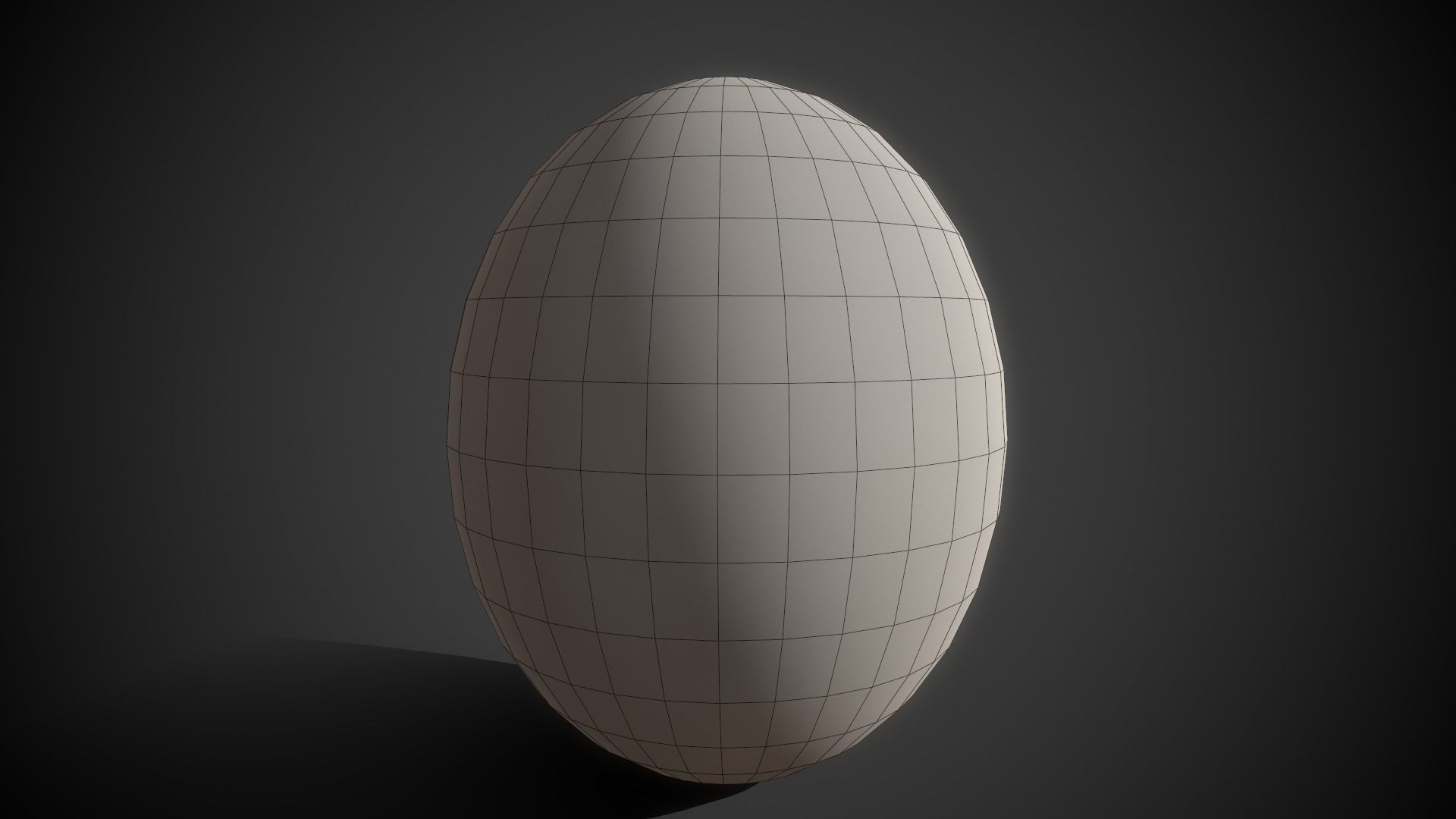 Dragon Egg Low-poly 3D model_6