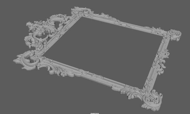 mirror 3d model for cnc machines 3D model_1