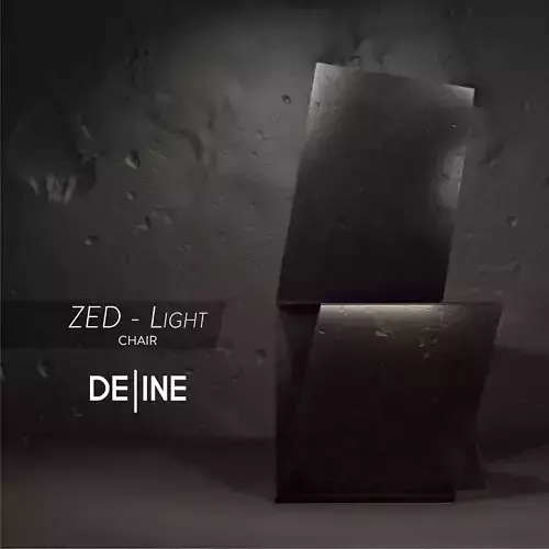 Zed Light Chair - Dining 3D model