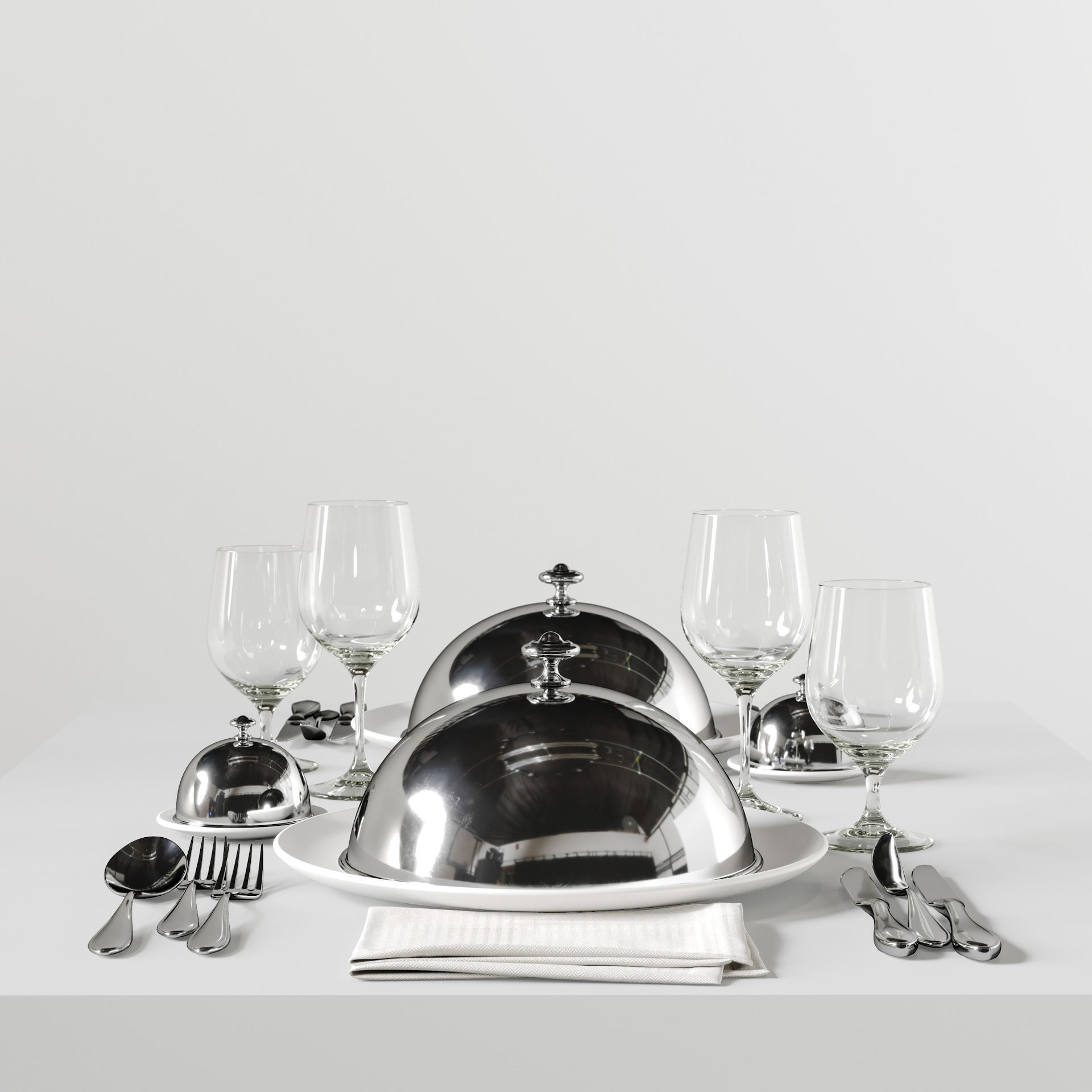 table setting 5 3D model_6