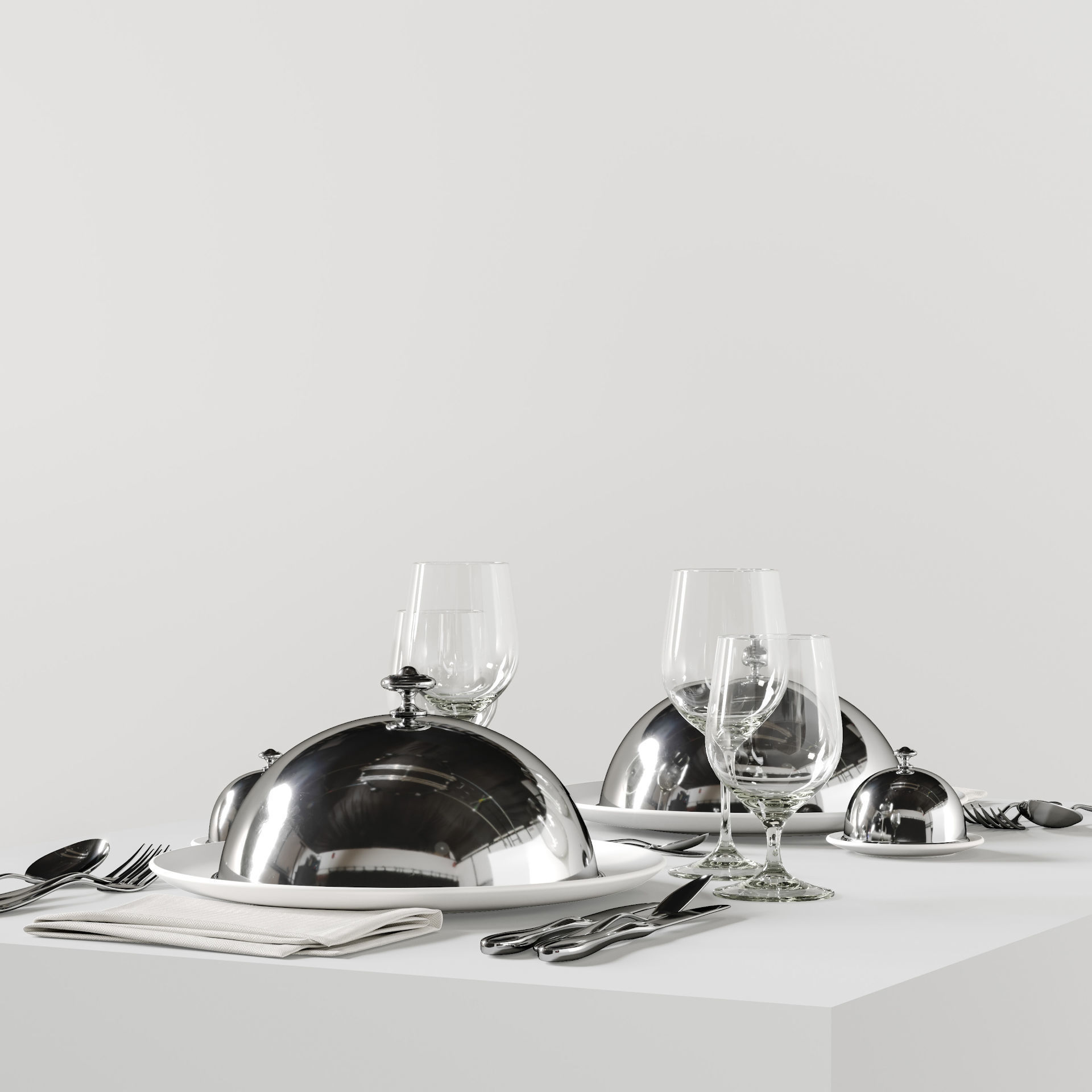 table setting 5 3D model_3