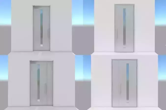 Japanese Door Entrance