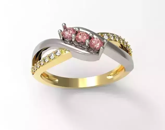 3D Print Ring Model 19