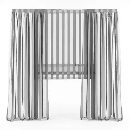Curtain 3D model 43 3D model
