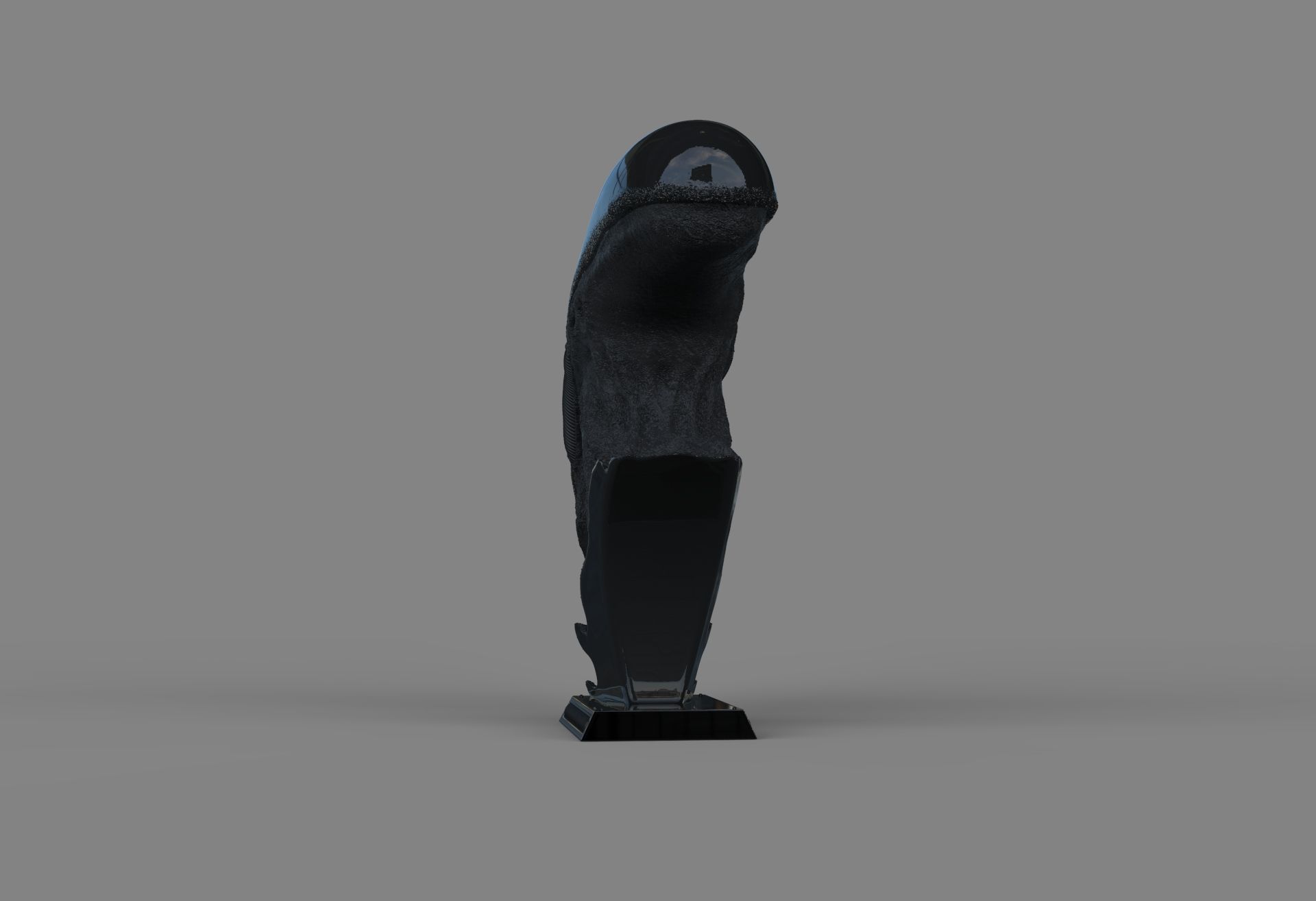 Alien Xenomorph Bust 3D Print Stl Model Diorama 3D print model 3D print model_70