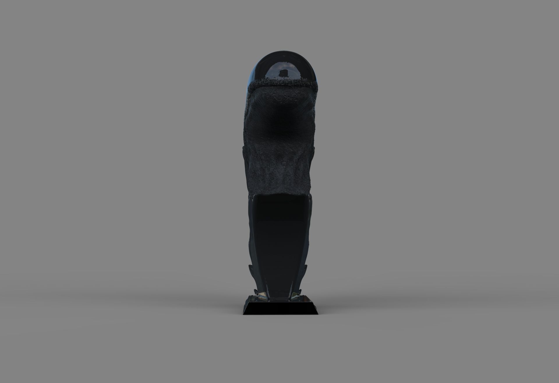 Alien Xenomorph Bust 3D Print Stl Model Diorama 3D print model 3D print model_72