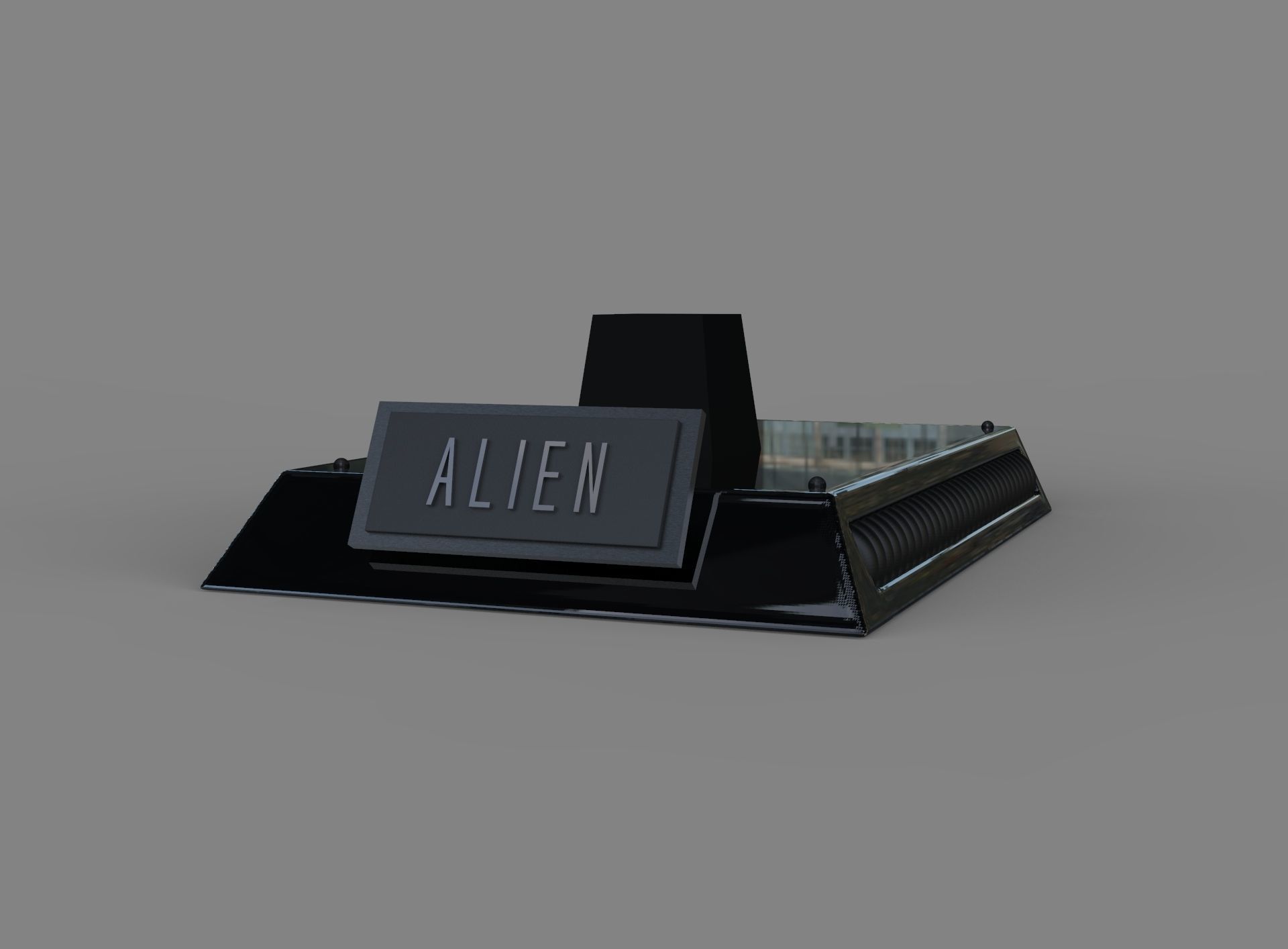 Alien Xenomorph Bust 3D Print Stl Model Diorama 3D print model 3D print model_3