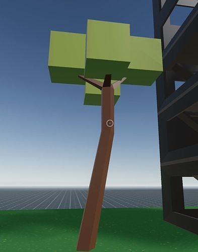 Simple Free Tree Free low-poly 3D model