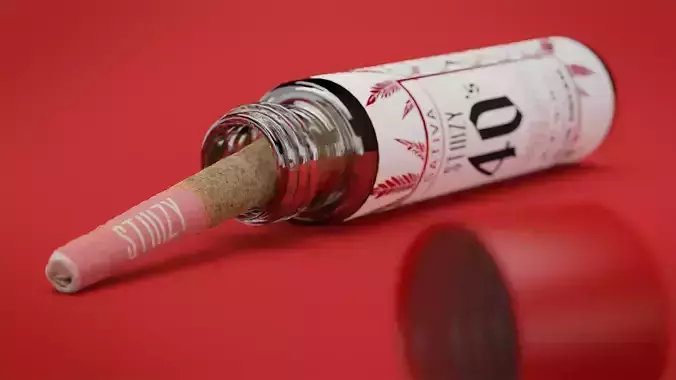 Stiiizy Blue Dream Preroll  3D model