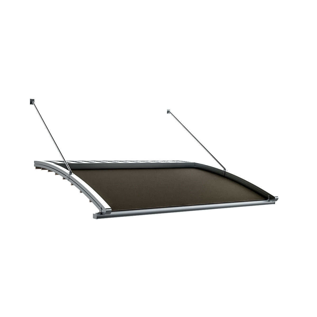 Motorized Pergola 6 chrome matte 3D model_7