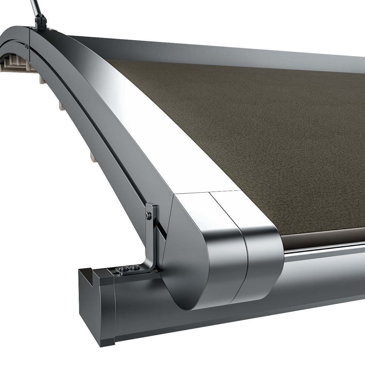 Motorized Pergola 6 chrome matte 3D model_11